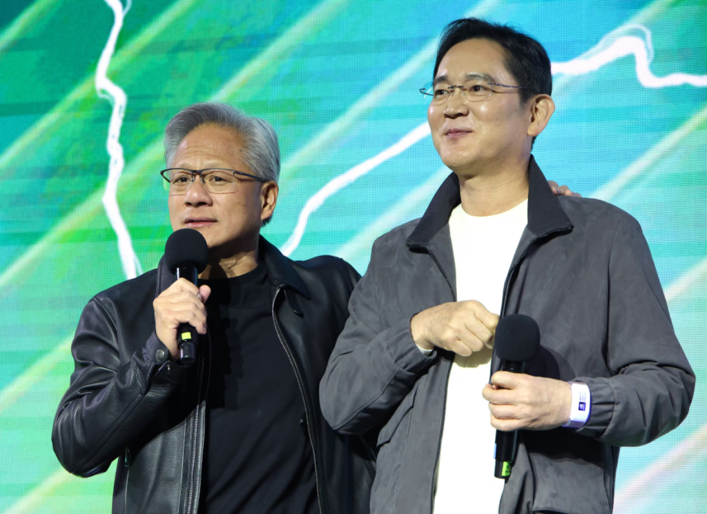 nVIDIA 젠슨황과 SAMSUNG 이재용의 서울 회동